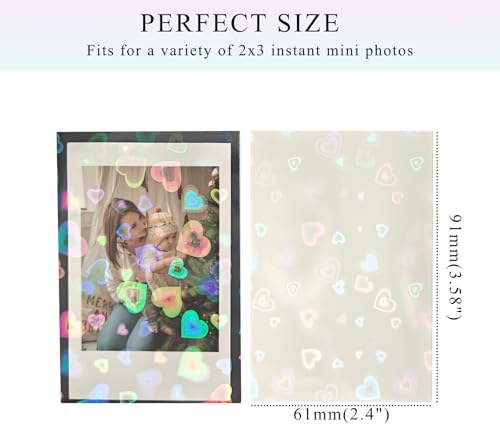 2x3 Kpop Photocard Sleeves 100pcs 60x90mm Holographic Photo Protector - Image 2
