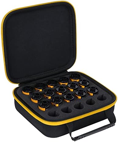 khanka Hard Carrying Case Compatible with Kodak 35mm film Photographic Film Storage Case for 20 Rolls (Film Not Included) by khanka