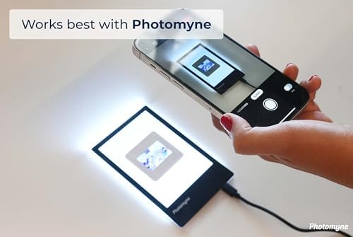 Photomyne A7 Mini Light Pad – Slide & Film Negative Scanning Viewer - Image 3