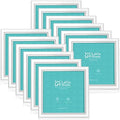 LaVie Home 5x5 Picture Frames (12 Pack, White) Simple Designed Photo Frame with High Definition Glass for Wall Mount & Table Top Display, Set of 12 Classic Collection by LaVieHome