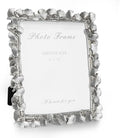 Cuspin Silver 8x10 Picture Frame Vintage Ornate Leaf Textured Resin Frame by Cuspin