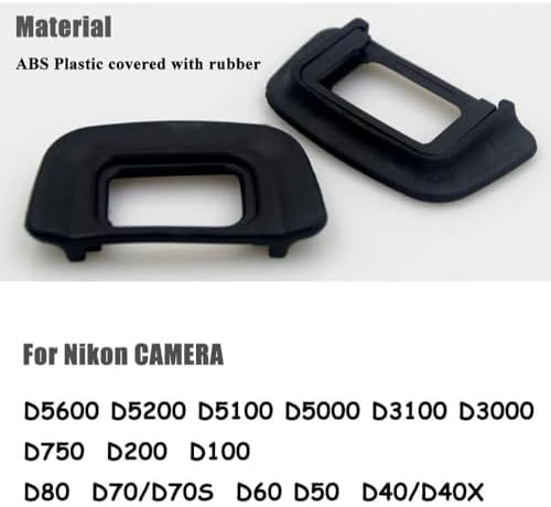 || Lens Cap Compatible with Nikon Camera Lenses || Please Check Images for Compatibility (DK-20 Camera Eyepiece Eyecup for Nikon D5600 D5200) - Image 5