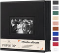Popotop 4x6 Photo Album Holds 800 Pictures, Vegan Leather Hardcover by Popotop