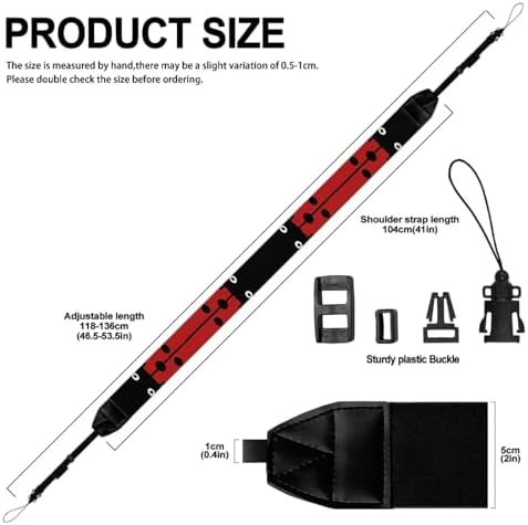 GLENLCWE Camera Strap, Camera Strap for Photographers Neck Strap Replacement Fit Most Cameras - Image 6