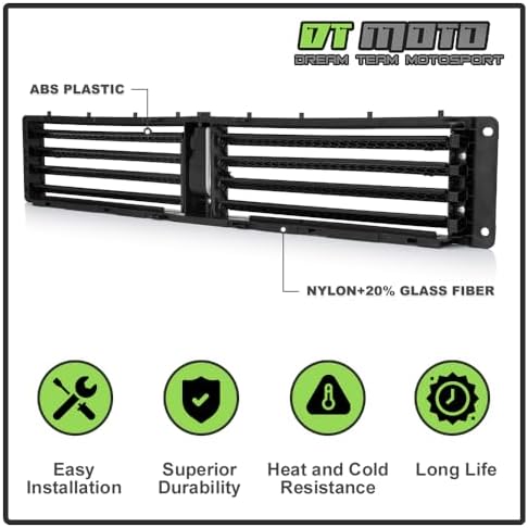 KEEKPO - Compatible with 2016-2025 Chevy Malibu Lower Front Radiator Active Grille Air Shutter w/Motor 23278689 - Image 4