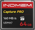 CF Card 64GB High Speed UDMA CF Memory Card Up to 160MB/s Camera Card by Brand