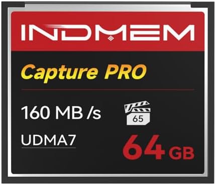 CF Card 64GB High Speed UDMA CF Memory Card Up to 160MB/s Camera Card by Brand