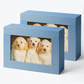 Cardboard Photo Boxes For Pictures 5x7, Family Photos Storage Box Set, Photo Album Box, Small Photo Storage Box Archival For Couple Photos, Postcards Box(2pack) by Aiuonenian