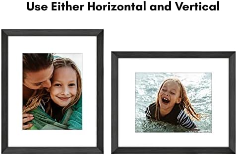 Americanflat 16x20 Poster Frame - Matted to 11x14 - Black - Image 4