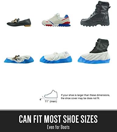 Ohana 1st Hybrid Shoe Covers Disposable Non Slip Waterproof, MEGA Pack (50 Pack x 10, 500 PCS). - Image 6
