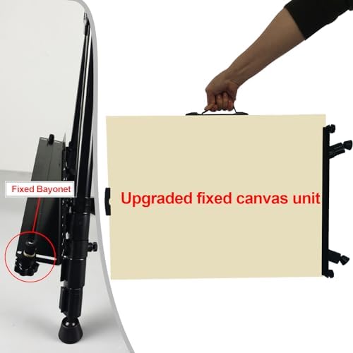 RRFTOK 2 Pack 17-66 Inch Art Easel Stand for Painting and Sign, Black - Image 6