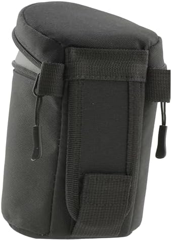 Navitech Black Water Resistant Camera Lens Protective Case Pouch - Compatible With Canon EF 75-300mm f/4-5.6 III Telephoto Zoom Lens - Image 2
