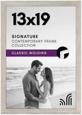 Americanflat 13x19 Picture Frame with Shatter-Resistant Glass - Signature Collection - Gallery-Style Frames Made of Engineered Wood - Photo Frame for Wall Display - Driftwood by Americanflat