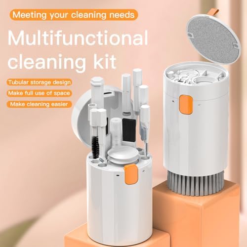 Andoer 20 in 1 Multifunctional Electronic Cleaning Kit with Storage Box for Cameras Lenses Earphones Phones Keyboard Laptop Tablet Cleaning Tools Monitor PC - Image 6