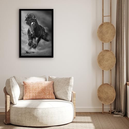 Americanflat 19x28 Poster Frame - Engineered Wood - Black - Image 5