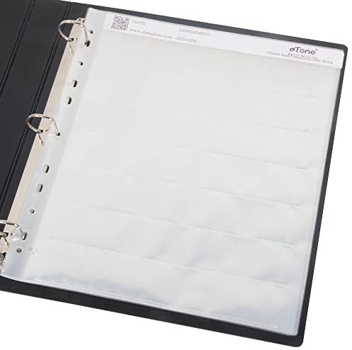 100x eTone Archival Storage Sheets 135 35mm Negative Page Preservers (100X135) - Image 3