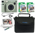 FUJIFILM instax Wide 400 Instant Film Camera (Green + Extra Film (40 Sheets) and Travel Bag) by FUJIFILM