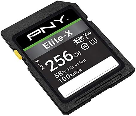 PNY 256GB Elite-X C10 U3 V30 SDXC Flash Memory Card, UHS-I, 4K UHD - Image 2