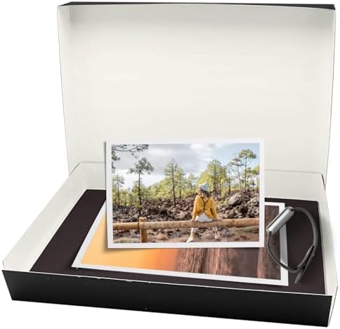 Lineco Drop Front Archival Storage Box, 16.75x20.75x3 in, Black, 2 Pack - Image 5