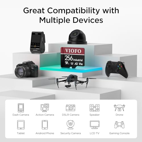 VIOFO 256GB Industrial Grade High Endurance microSDXC Card for Dash Cam - Image 6