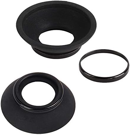 DK-19 Eyecup Eyepiece Viewfinder for Nikon D810 D810A D800 D800E D700 F6 D5 Camera (2 Pack) - Image 2