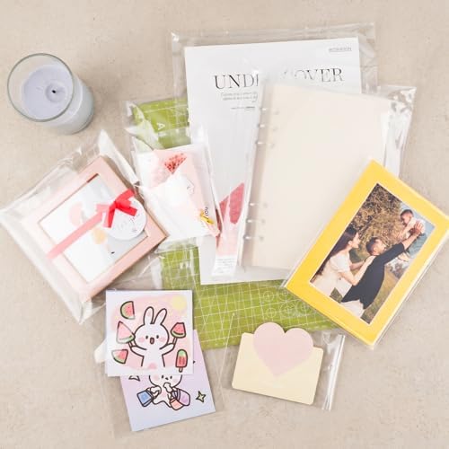 Golden State Art 50 Pack 8x8 Acid-Free Crystal Clear Sleeves Storage Bags - Image 5
