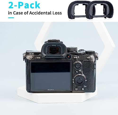 JJC Eyecup Eyepiece Viewfinder for Sony A7 III II A7R IV III A7S II A99 A9 - Image 6