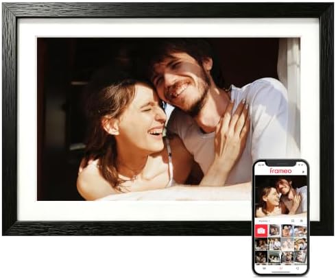 Frameo 10.1" Digital Picture Frame WiFi 32GB, Birthday Gifts for Mom, Women by Flyruit