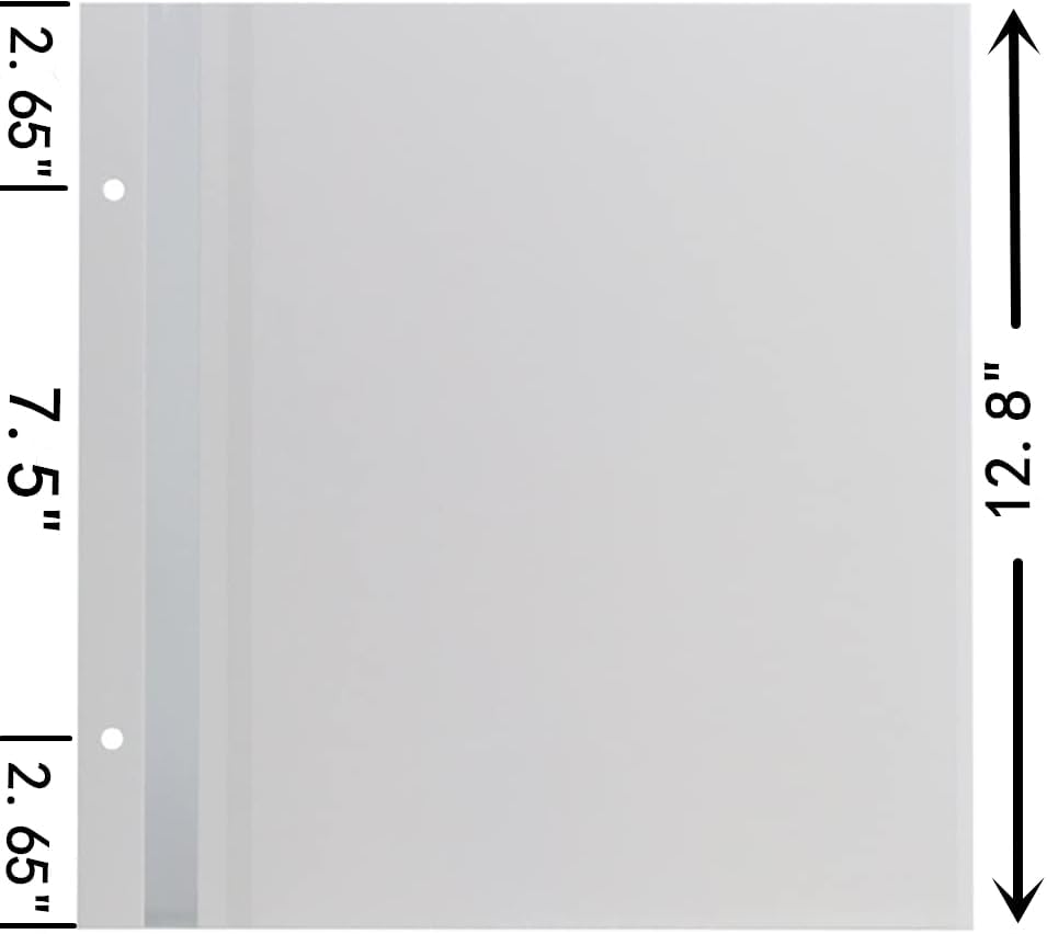 Refill Pages for Self Adhesive Photo Album 13.2x12.8 20 Pages - Image 2