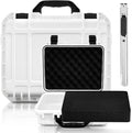 Relaxweex 8.5 x 6.5 x 3.7 Inch Hard Case, Grid Shell, White by Relaxweex