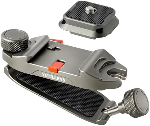Camera Backpack Clip Arca-Style Quick Release Anti-Drop Dual-Lock by Unknown