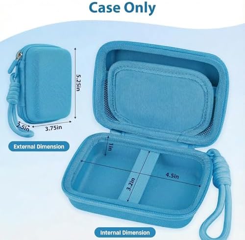 Digital Camera Case for Kodak PIXPRO FZ55/FZ45/CAMKORY, Sky Blue - Image 4