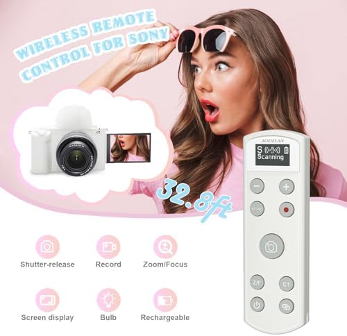 Remote Control for Sony Camera,USB-C Rechargeable Wireless Shutter Release - Image 2