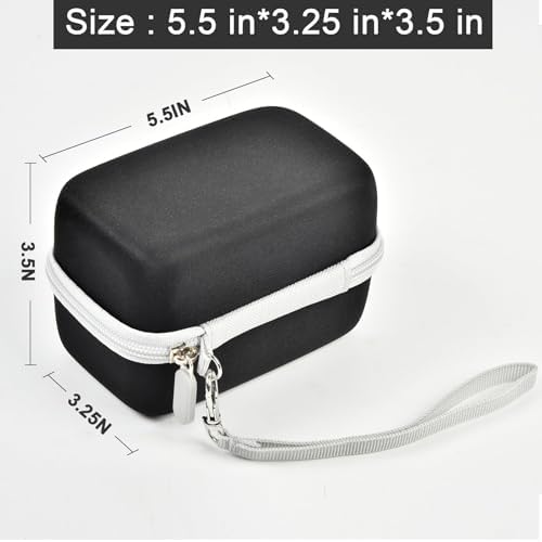 Digital Camera Case Compatible with KODAK EKTAR H35 H35N Half Frame Film Camera, Storage Holder Organizer for Kodak Ultra F9 M35 M38 Paper Shoot kamera, 35mm Film Rolls (Box Only) - Black - Image 4