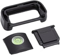 Eyecup Eyepiece for A7C, Soft Silicone Viewfinder Eye Cup, Block Side Glare, Reduce Eye Fatigue, Hot Shoe Cover, Bubble Spirit Level, Camera Accessories by Unknown