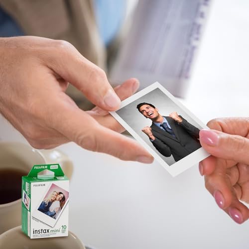 Fujifilm INSTAX Mini Instant Film (White) For Fujifilm Mini 8 & Mini 9 Cameras w/ Microfiber Cloth by Quality Photo (100 Film Sheets) - Image 4
