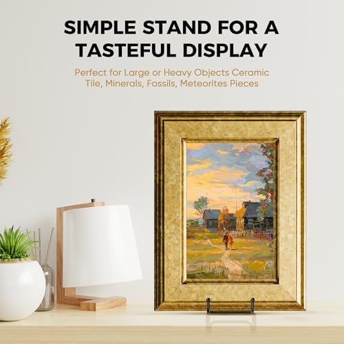 TR-LIFE 14 Inch Black Metal Plate Stand (3 Pack) - Heavy Duty Display Easel Holder for Large Picture Frames, Plates and Signs - Image 5