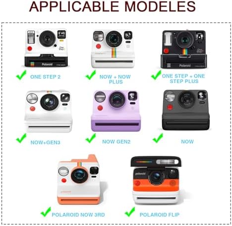 Camera Case for Polaroid Now/Now+/I-Type/Flip Instant Camera,Orange - Image 3