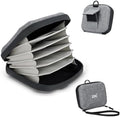 Durable Hard Shell Lens Filter Case Up to 95mm, 4 Lens Filter Holder Bag by JJC