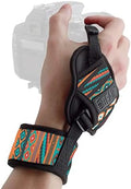 USA Gear DualGRIP Professional Grip Camera Hand Strap with Neoprene Design and Metal Plate - Compatible with Canon, Fujifilm, Nikon, Sony, and more DSLR, Mirrorless, Point & Shoot Cameras (Southwest) by USAGEAR