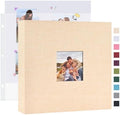 Mublalbum 10x10 Inch 3 Ring DIY Scrapbook Photo Album 40 Pages, Beige by Mublalbum