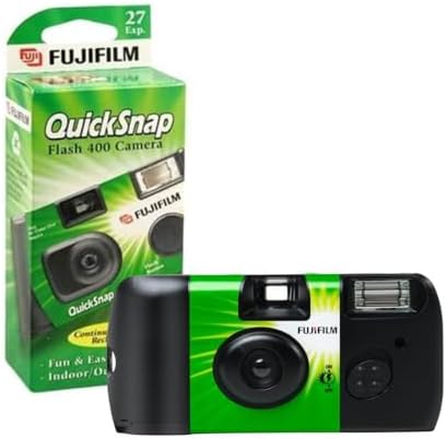 Fujifilm QuickSnap Flash 400 One Time Use 35mm Camera with Flash, 27 Exposu - Image 6