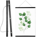 WITCOLOR 25x17 25x36 25x25 Poster Frame, Magnetic Black Wood Wooden Frame Hanger for Photo Picture Canvas Artwork Art Print Wall Hanging (1 Pack, 25", Black) by WITCOLOR