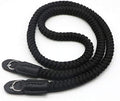 Paracord Woven Camera Neck Shoulder Strap Belt Hand Compatible with Canon Nikon Sony Olympus Pentax Fujifilm Panasonic SLR DSLR Digital Mirrorless Cameras 42 inch Black by HITHUT