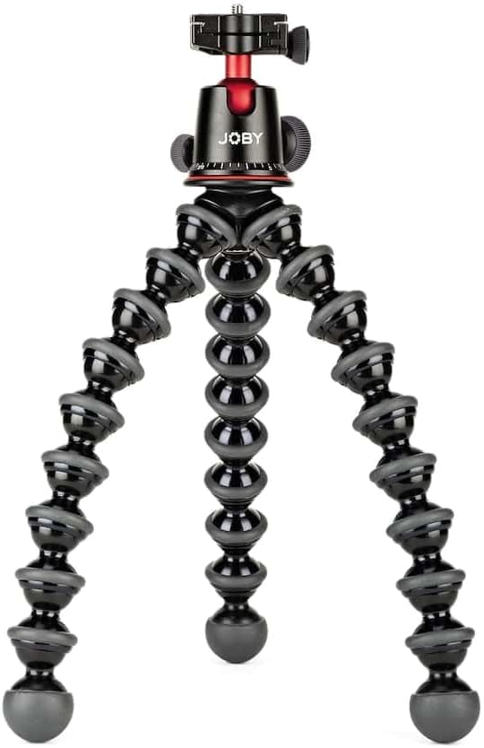 Joby GorillaPod 5K Kit, Flexible Professional Tripod with BallHead, for DSLR Camera and CSC/Mirrorless with Lens, Up to 5 kg Payload (11lbs), Black by JOBY