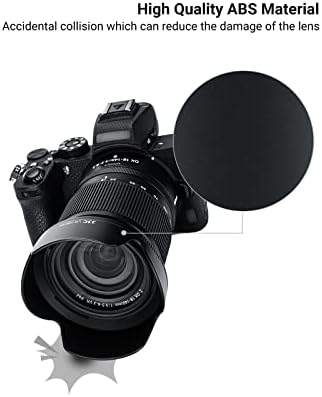 Lens Hood for NIKKOR Z DX 18-140mm F3.5-6.3 VR Lens, Reversible Lens Shade Replace Nikon HB-101 Lens Hood, Compatible with 62mm Filters and 62mm Lens Cap - Image 4