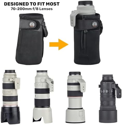 Spider Holster SpiderPro Camera Lens Pouch V2, Fits 70-200mm f/2.8 Lens - Image 2