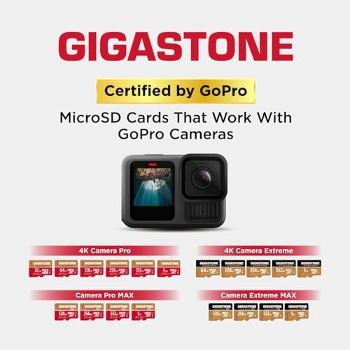 【5-Years Data Recovery】 GIGASTONE 128GB Micro SD Card, 4K Video Recording for GoPro, Action Camera, DJI, Drone, Nintendo-Switch, R/W up to 100/50 MB/s MicroSDXC Memory Card UHS-I U3 A2 V30 - Image 7