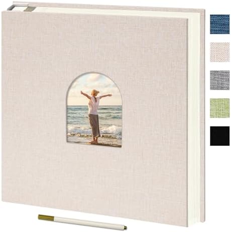Vienrose Self Adhesive Photo Album Arch Window Scrapbook 40 Pages Beige by Vienrose