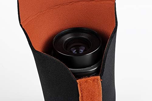 Lens Pouch Set - Soft Neoprene Travel Carry Protective Case Cover Sleeve for Canon Nikon Sony Panasonic Pentax Olympus DSLR Camera Lens With Cleaning Pen (S,M,L,XL) - Image 4